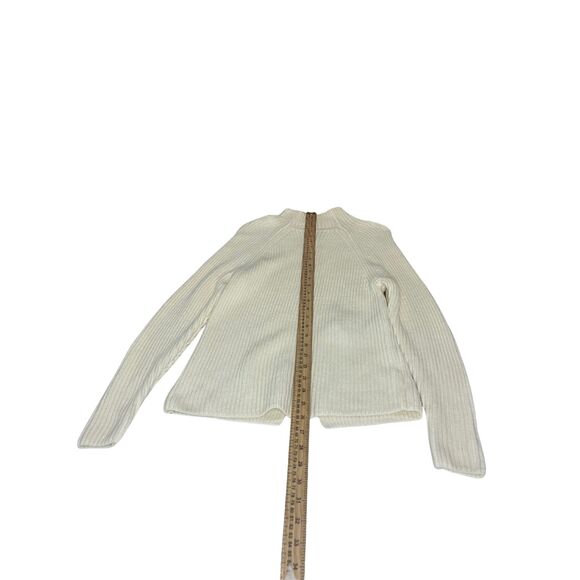 Armani Exchange Cream Knit Mock Neck Sweater xs - Certilogo Authenticated - Picture 4 of 11